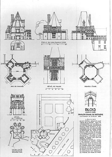 Plans et élévations