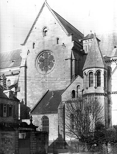 Extérieur : transept nord