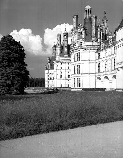 Façade nord-ouest en perspective