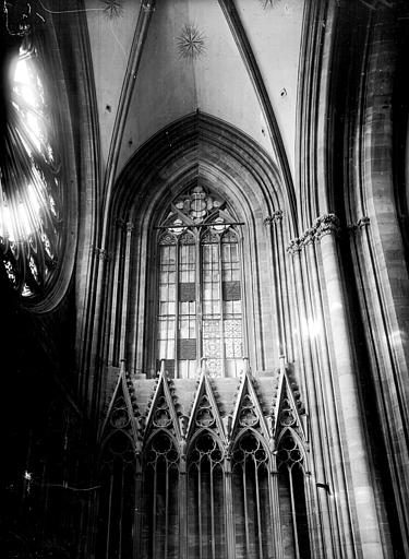 Collatéraux, travée nord du narthex