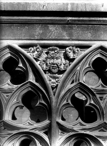 Chapelle Sainte-Catherine, troisième enfeu, mur sud, détail