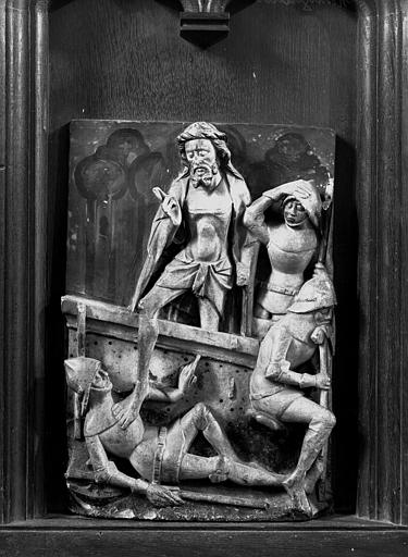 Retable en albâtre, Résurrection