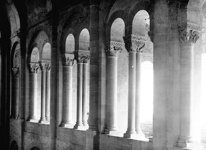 Galerie du triforium, travées