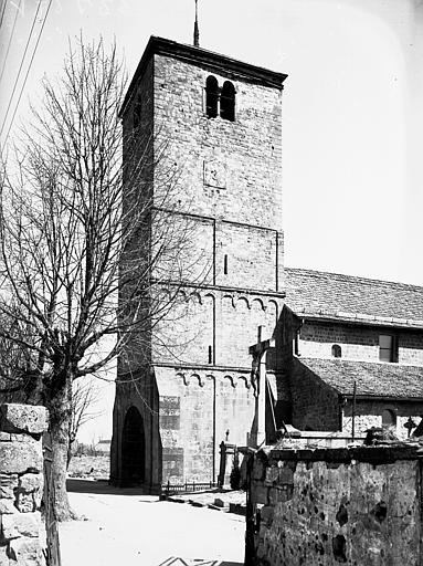 Clocher porche, angle sud-ouest