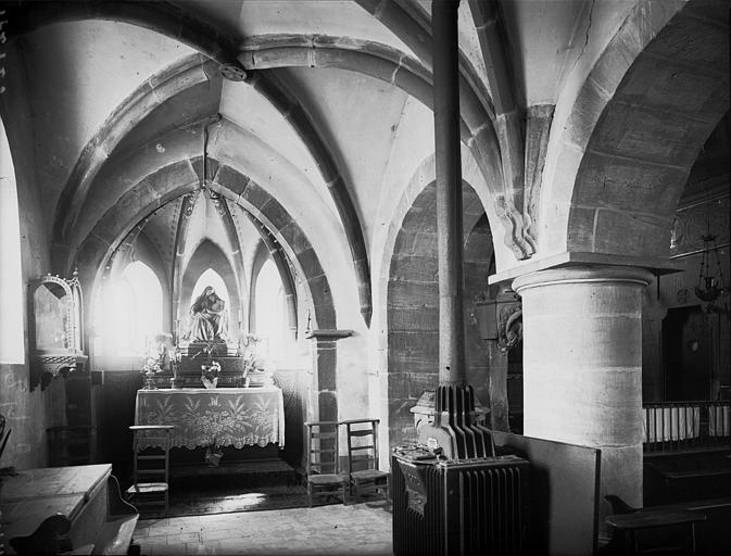 Absidiole nord, vue d'ensemble intérieur