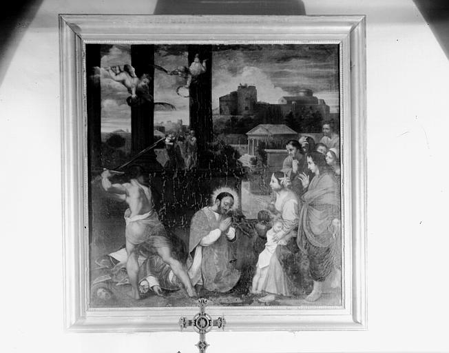 Peinture sur toile, Martyre de saint Ferréol et saint Ferjeux