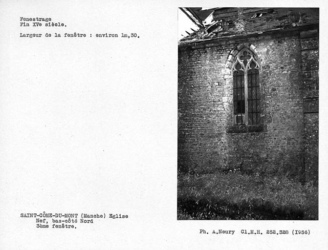 Eglise et le cimetière qui l'entoure