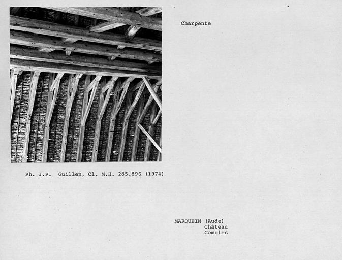 Charpente du comble