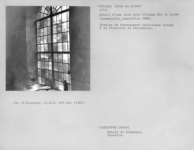 Vitrail du salon