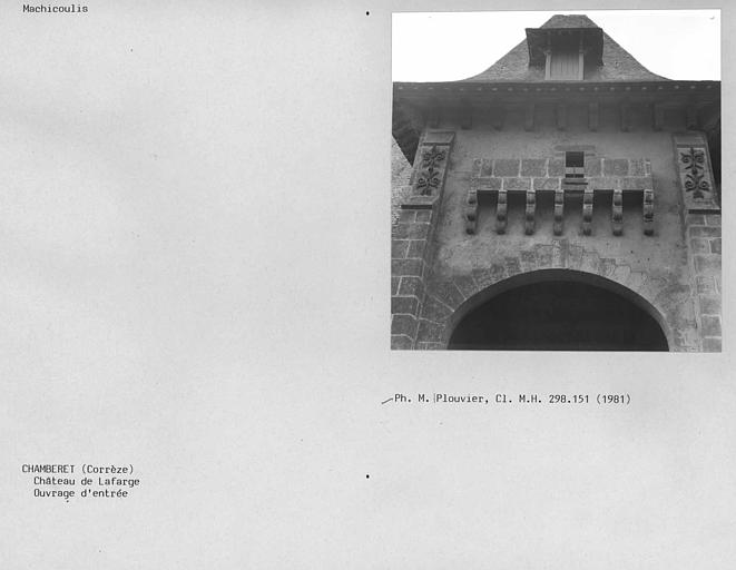 Détail de l'ouvrage d'entrée