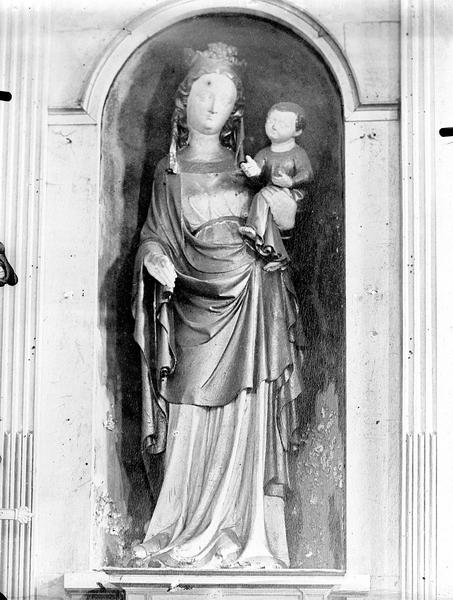 Statue : Vierge à l'Enfant