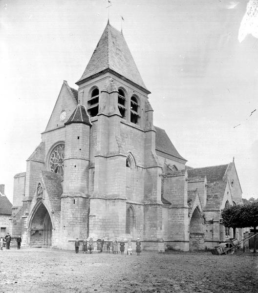 Vue extérieure sud-ouest