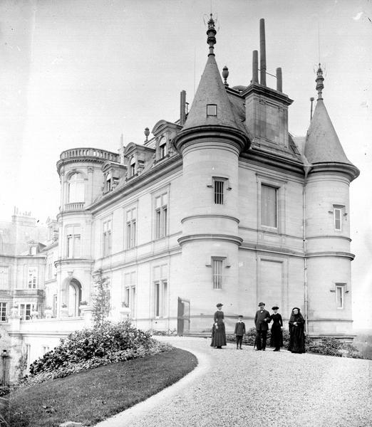 Façade sur le parc