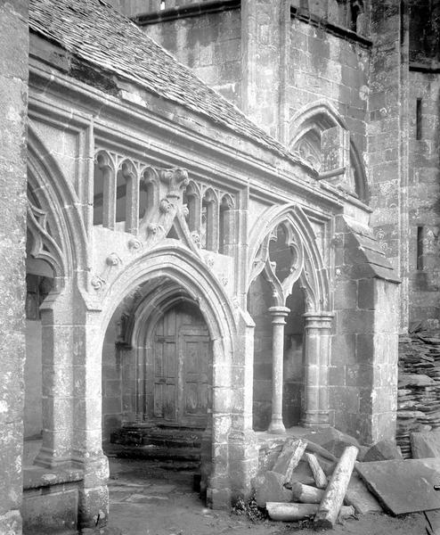 Porte du cloître côté nord