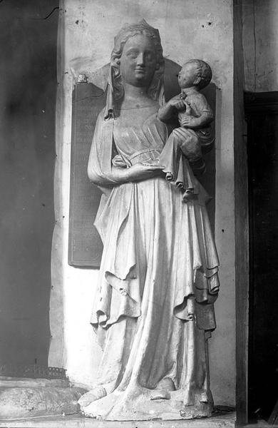 Statue : Vierge à l'Enfant - © Ministère de la Culture (France), Médiathèque du patrimoine et de la photographie, diffusion RMN-GP