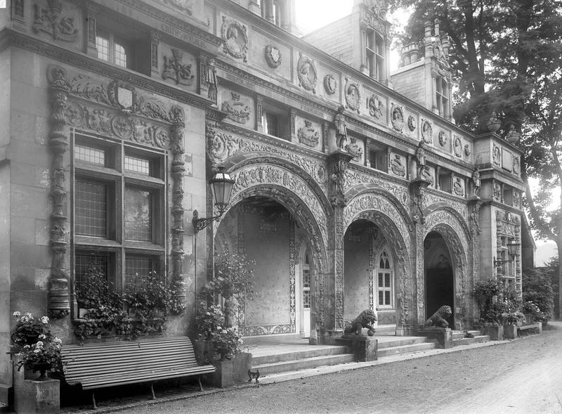 Façade nord sud, gauche sud