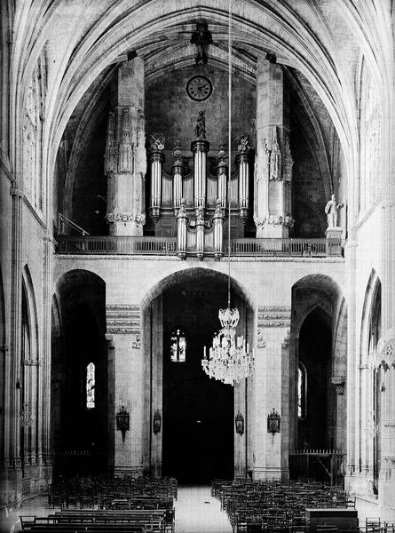 Tribune, buffet des orgues - © Ministère de la Culture (France), Médiathèque du patrimoine et de la photographie, diffusion RMN-GP