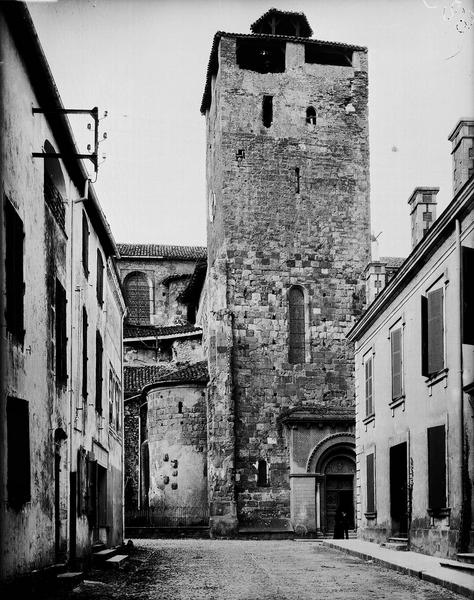 Façade nord, clocher