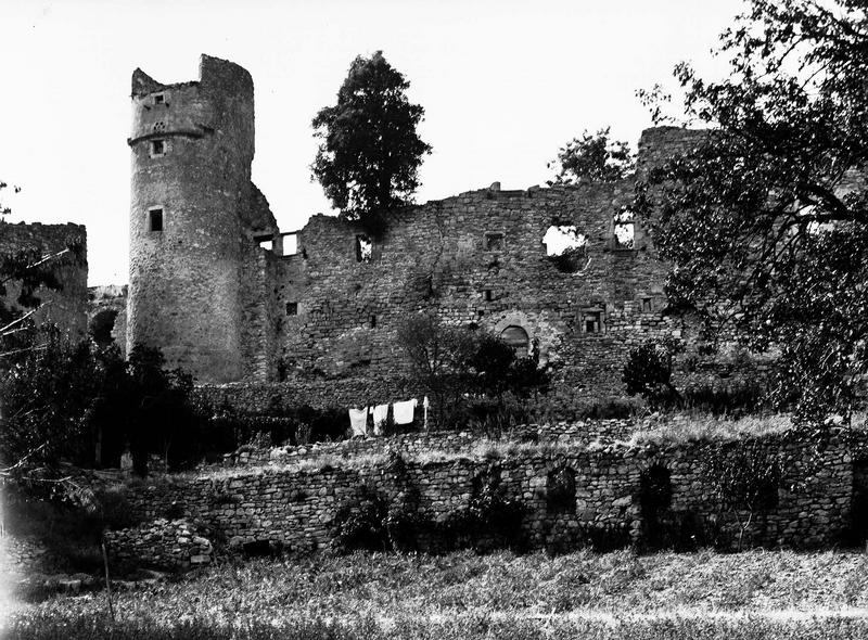 Tour et pan du mur d'enceinte