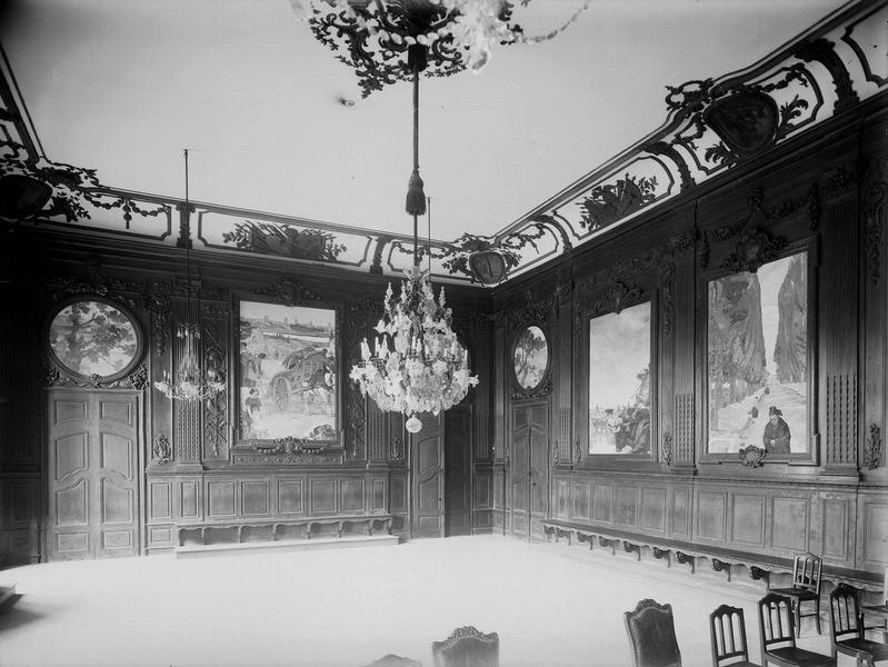 Salle du conseil, boiseries