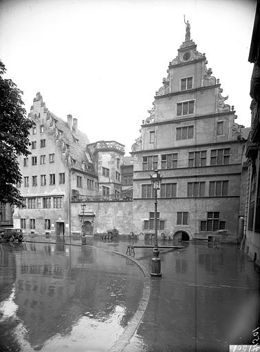 Vue nord-ouest de la façade