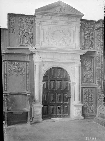 Boiseries de porte - © Ministère de la Culture (France), Médiathèque du patrimoine et de la photographie, diffusion RMN-GP