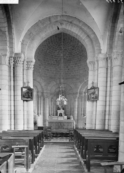 Ensemble du choeur vu de la nef