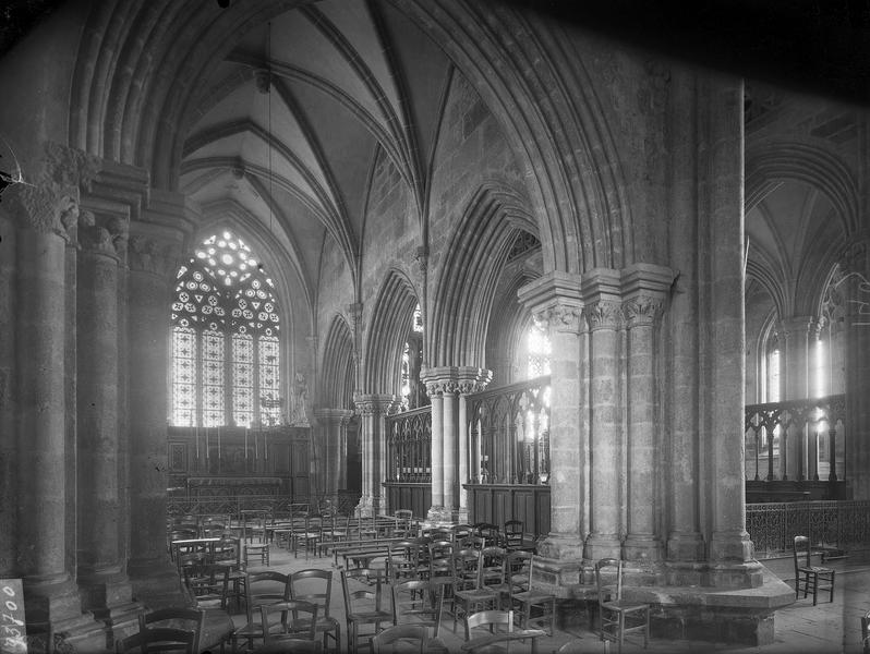 Intérieur côté nord vu du choeur