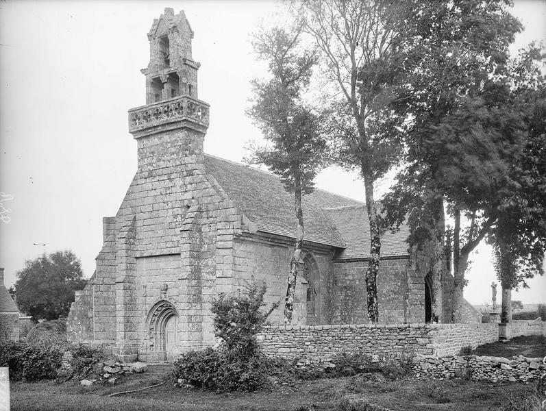 Clocher, façade