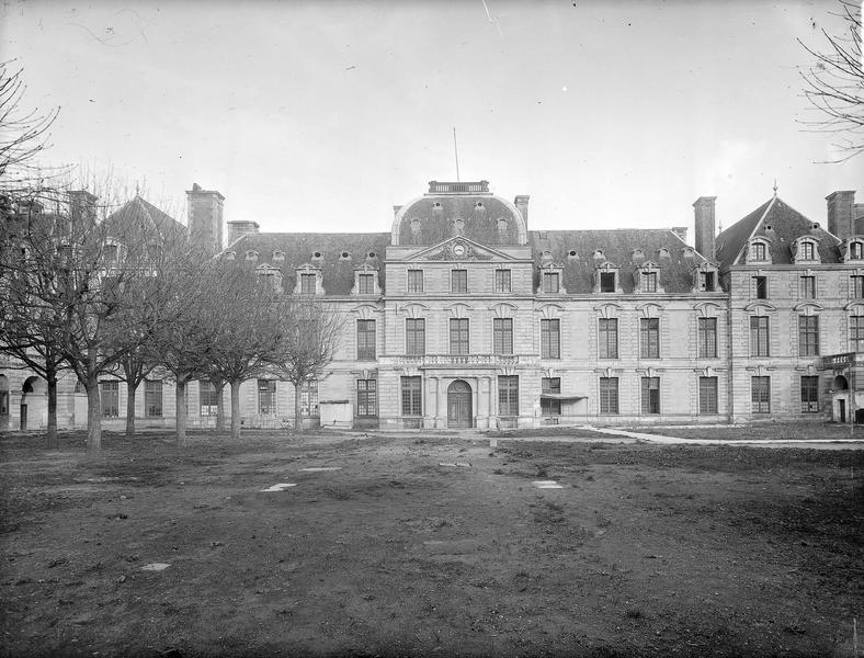 Façade sur le parc