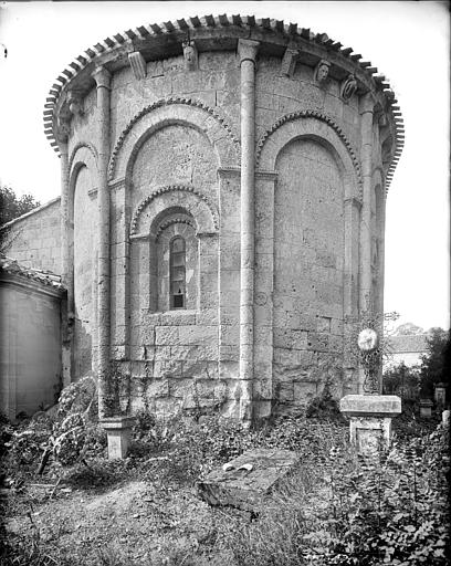 Abside, côté est