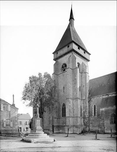 Façade nord : clocher