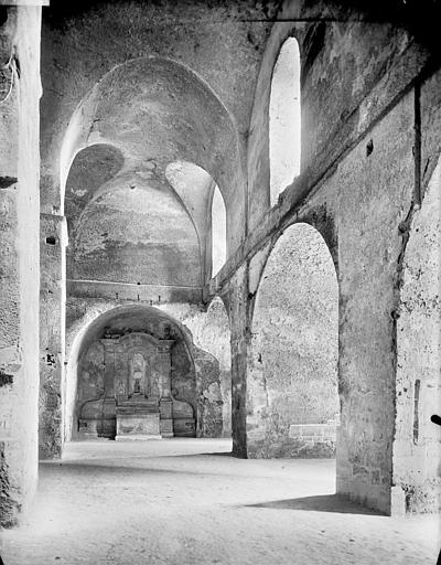 Vue intérieure du transept