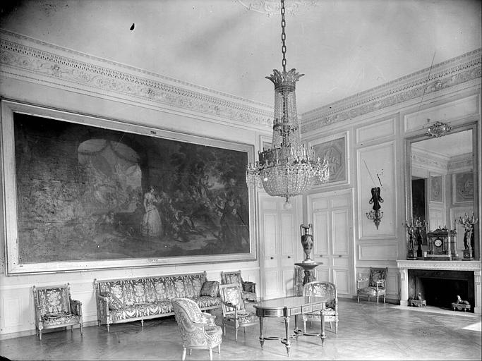 Appartement de la Reine puis du roi de Rome : salon d'attente de Marie-Antoinette