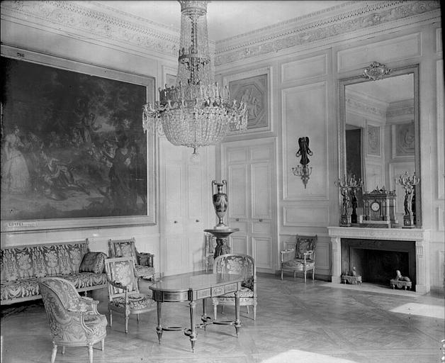 Appartement de la Reine puis du roi de Rome : salon d'attente de Marie-Antoinette