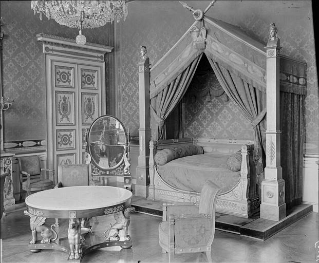 Appartement du Roi puis de l'Empereur : chambre de l'Empereur