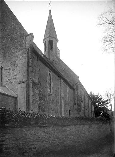 Ensemble de la façade nord vue de l'ouest