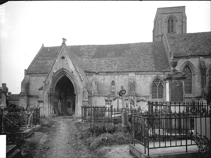 Façade sud : chapelle