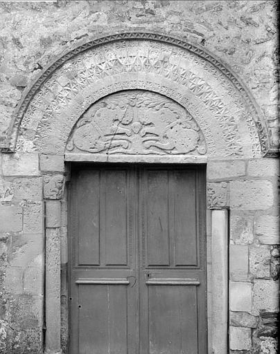 Porte et tympan