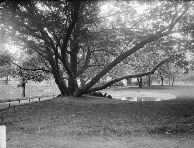 Abords : parc, sentier et rivière