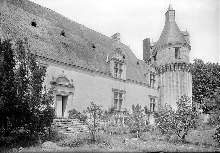 Façade est sur jardin