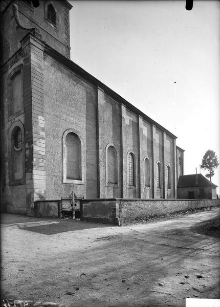 Extérieur, côté sud