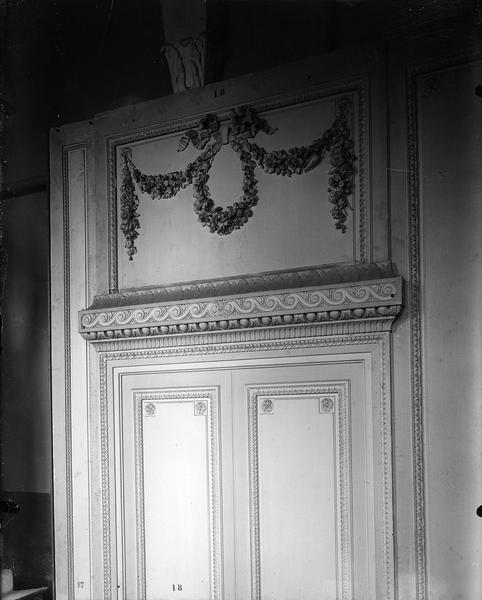 Intérieur, détail des boiseries - © Ministère de la Culture (France), Médiathèque du patrimoine et de la photographie, diffusion RMN-GP