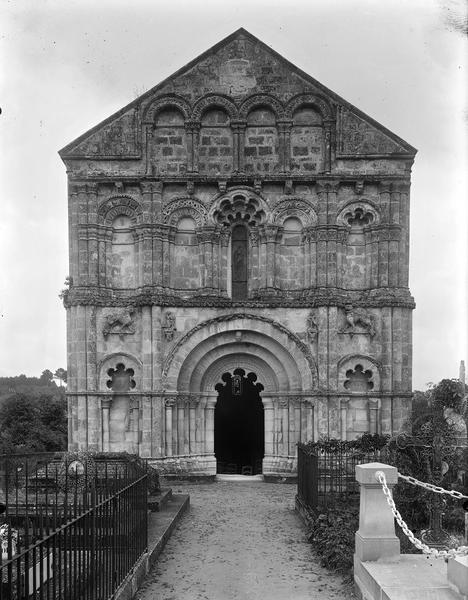 Façade ouest, ensemble