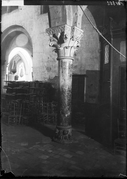 Intérieur du transept, côté nord