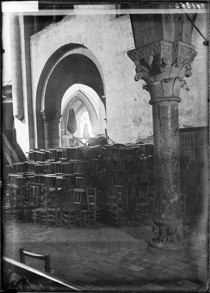 Intérieur du transept, côté nord