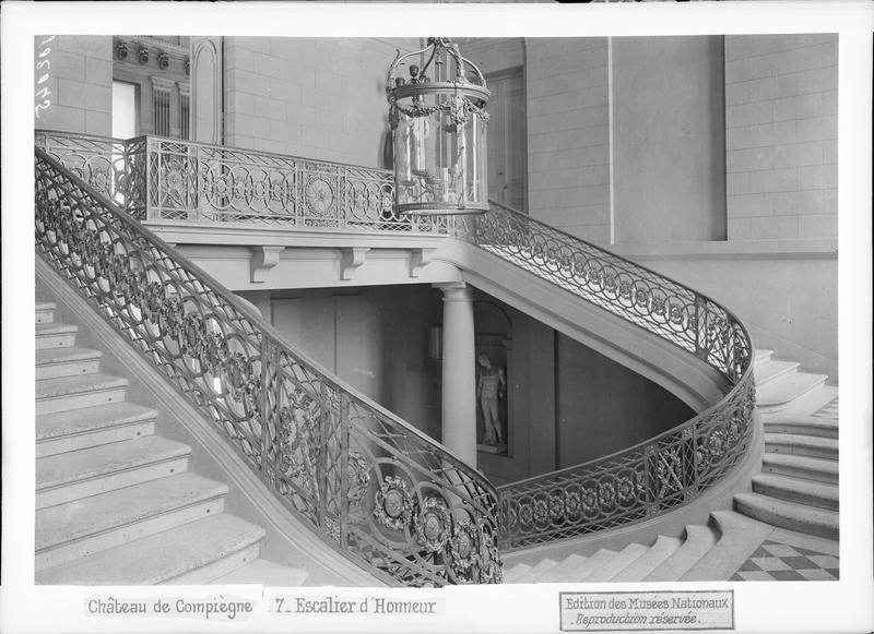 Rampe de l'escalier d'honneur