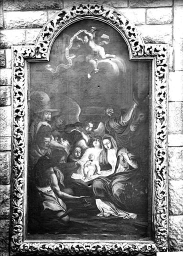 Tableau du retable : La Nativité - © Ministère de la Culture (France), Médiathèque du patrimoine et de la photographie, diffusion RMN-GP