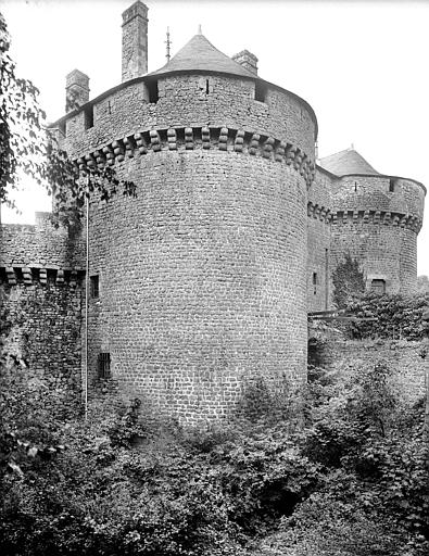 Tour nord de l'enceinte principale