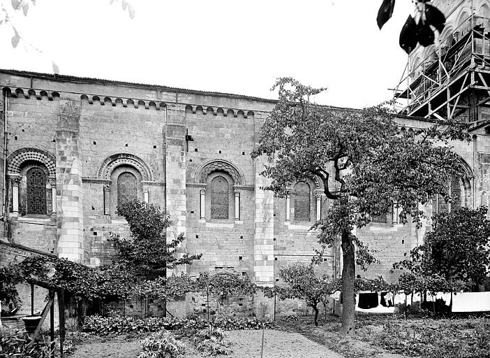 Façade sud, moitié ouest